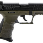 Walther P22 Q .22 LR 4.3" OD Green/Black 5120715